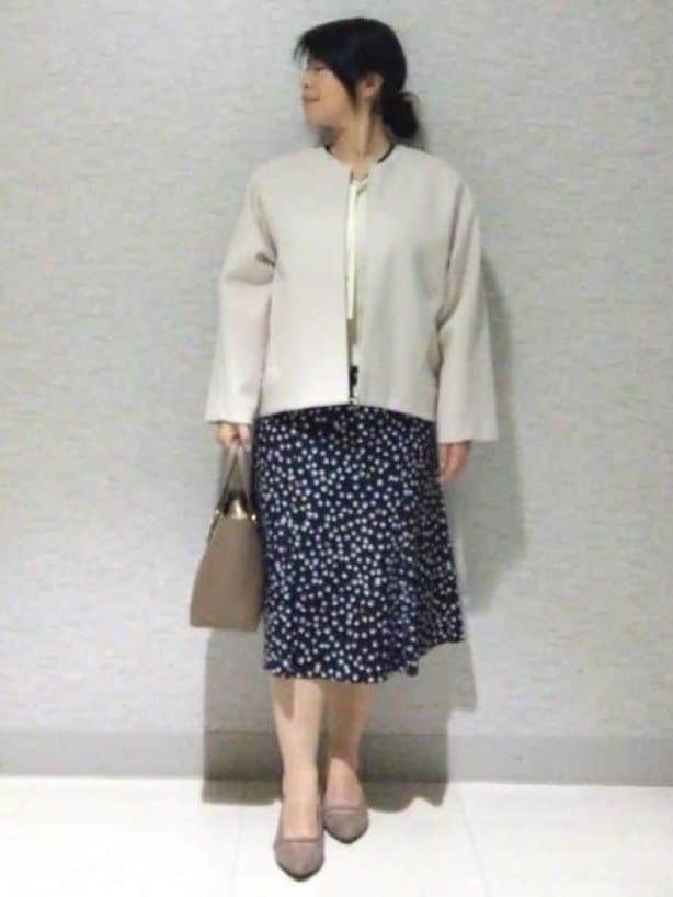 sakoさんの「Reflect｜【ゆったりシルエット】ジャージメルトンコクーンジャケット」を使ったコーディネート