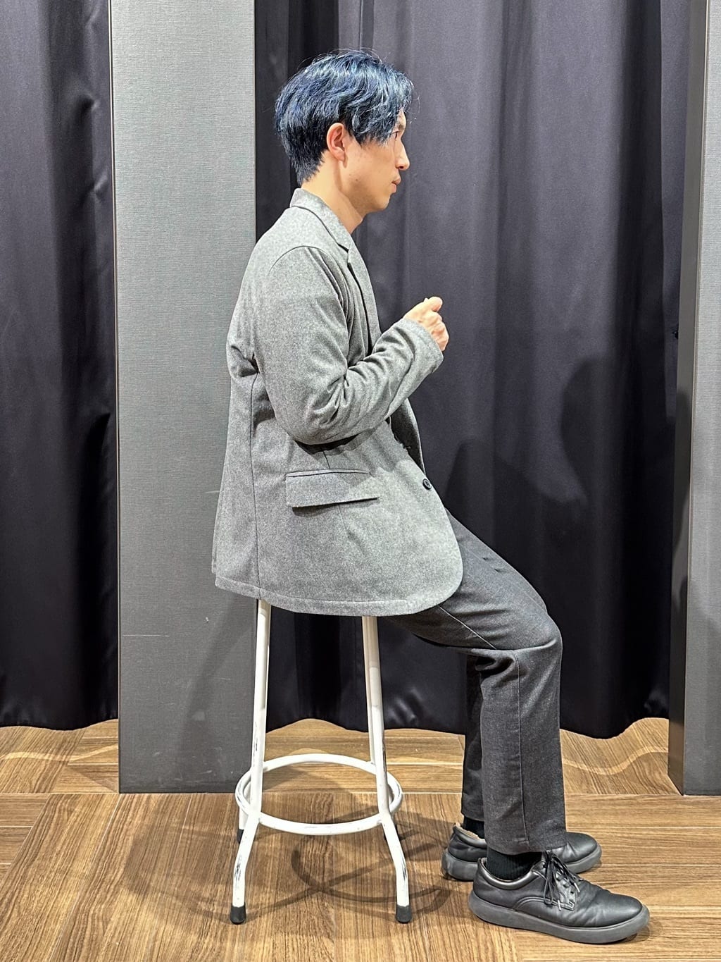 tomoyaさんの「THE SHOP TK｜ホームスパンジャージジャケット【セットアップ可/洗濯機OK】」を使ったコーディネート