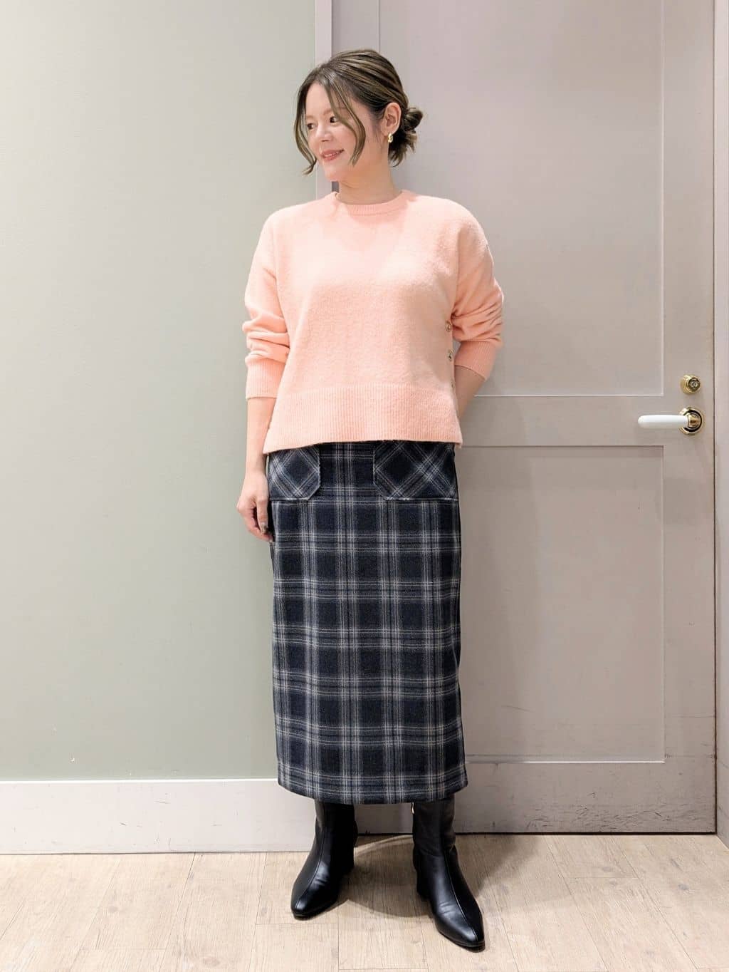 kuwawaさんの「grove｜最終お値下げ！！【名品アウター/3WAY・はっ水】ボアライナー付きモッズコート」を使ったコーディネート