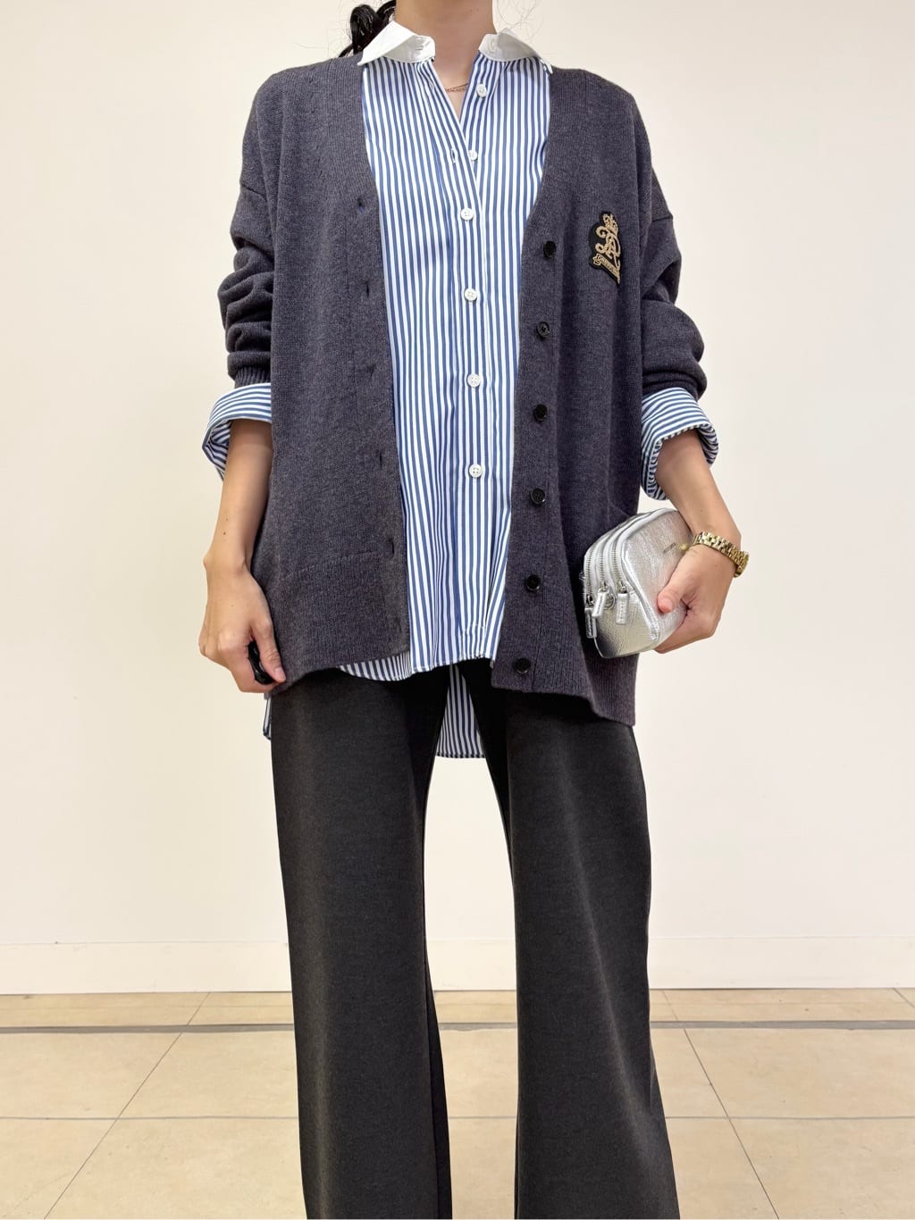 YOKOTAさんの「DRESSTERIOR｜◆ソフトサーモポンチイージーワイドパンツ」を使ったコーディネート