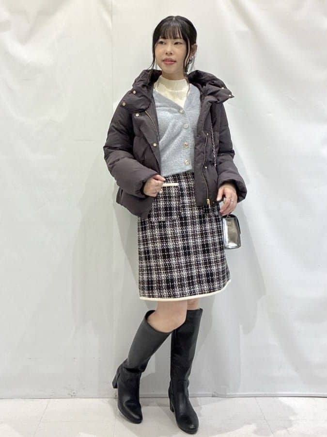 komaさんの「OPAQUE.CLIP｜KAWADAダウンショートコート【撥水／洗濯機OK／静電気防止裏地】《XS～LL》」を使ったコーディネート