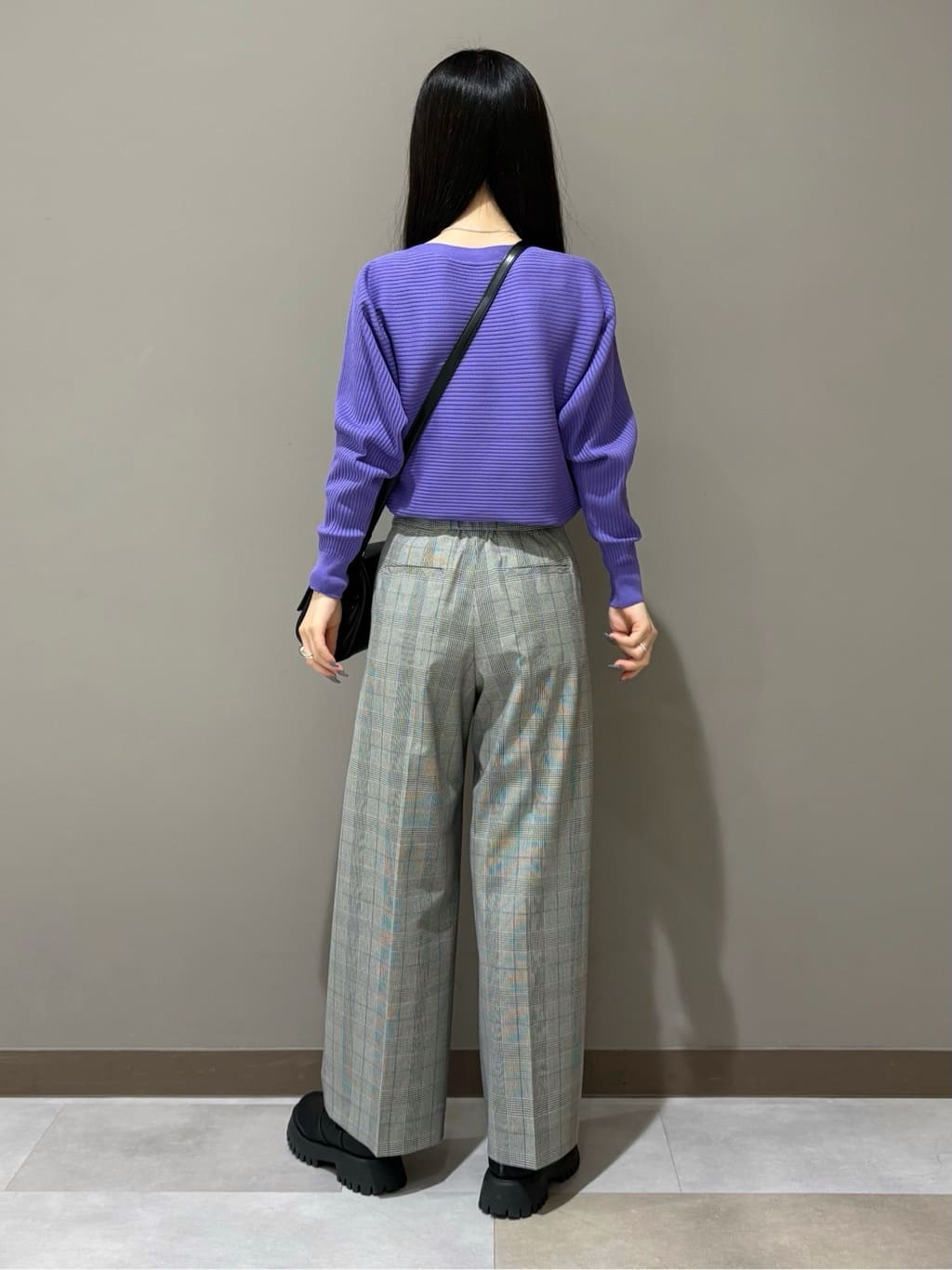 KEIKOさんの「INDIVI｜【洗える／体型カバー】美シルエットニット」を使ったコーディネート