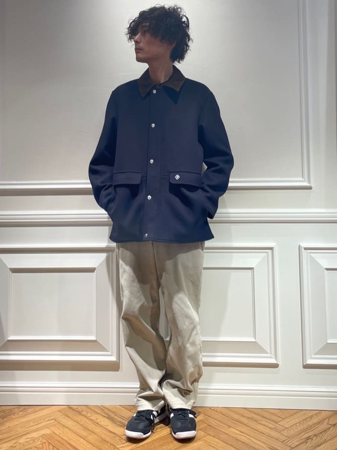 橋本さんの「DRESSTERIOR｜コーデュロイパンツ」を使ったコーディネート