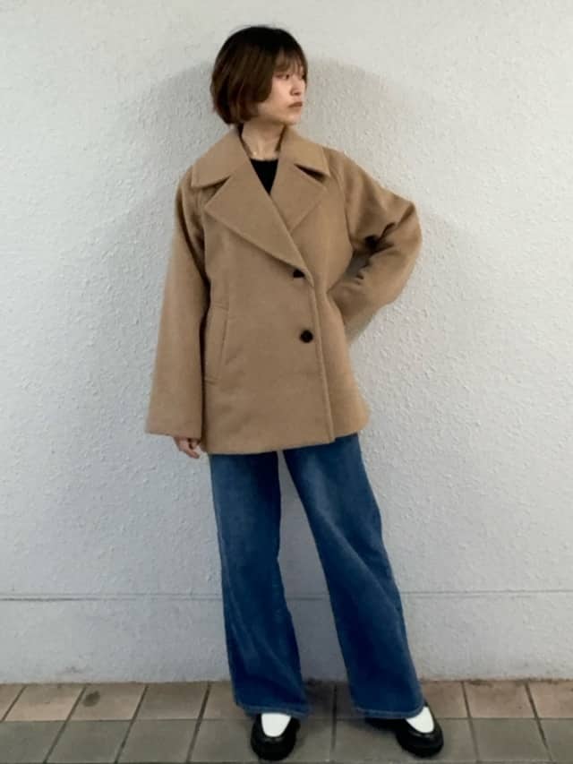 risaさんの「OPAQUE.CLIP｜ラメシャギーニット【洗濯機OK】」を使ったコーディネート
