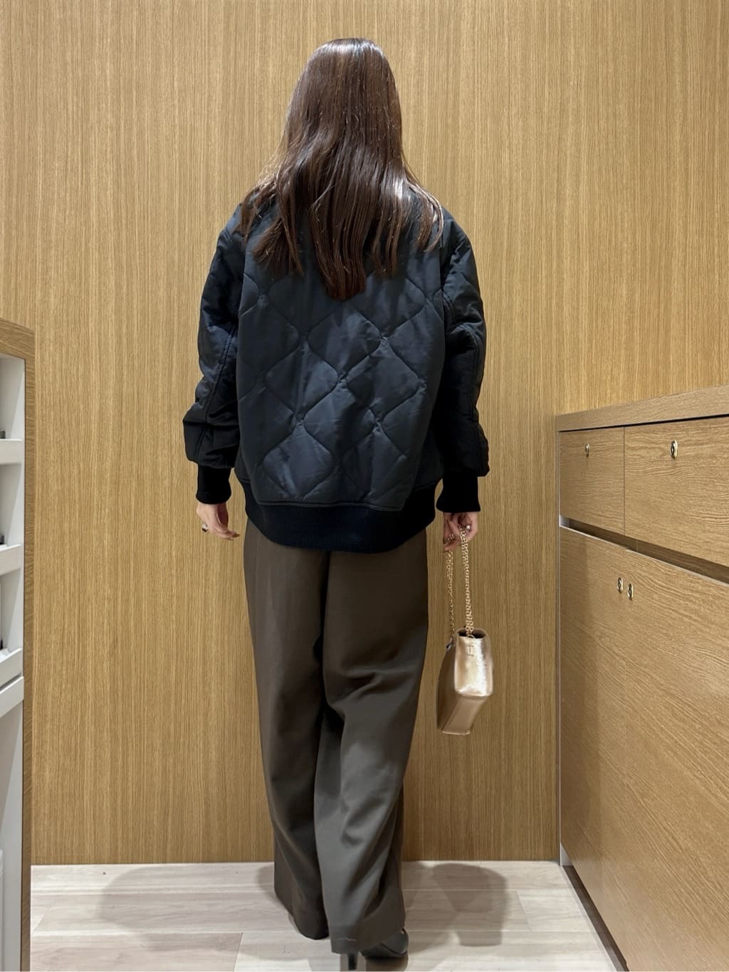 maiさんの「OPAQUE.CLIP｜《リバーシブル》キルティングブルゾン」を使ったコーディネート