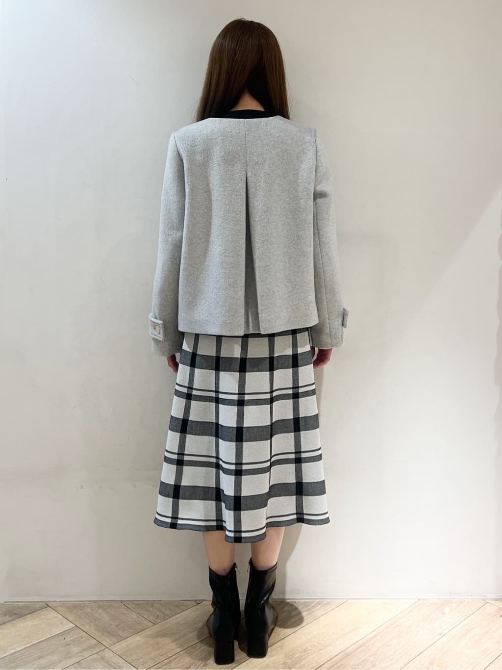nanaさんの「index｜ベーシックショートブーツ【THEシリーズ／抗菌防臭加工】」を使ったコーディネート