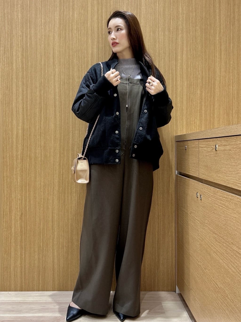 maiさんの「OPAQUE.CLIP｜《リバーシブル》キルティングブルゾン」を使ったコーディネート