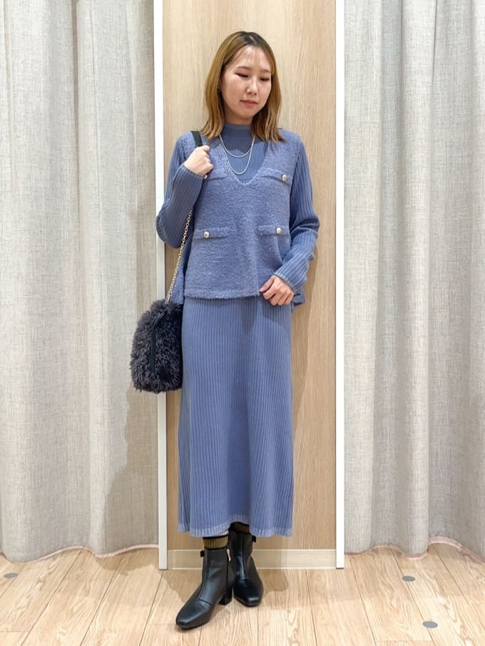 みーちゃんさんの「grove｜【ウール混】軽やかに羽織れるショートコート」を使ったコーディネート