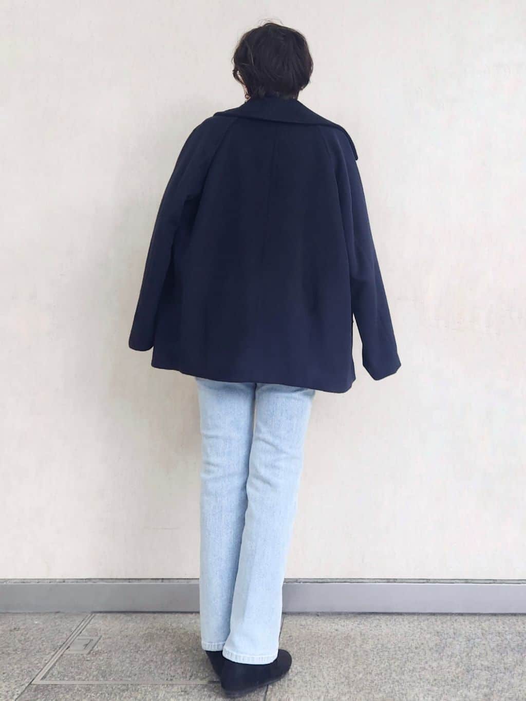 milkyさんの「OPAQUE.CLIP｜カシミヤブレンドウールミドルピーコート」を使ったコーディネート