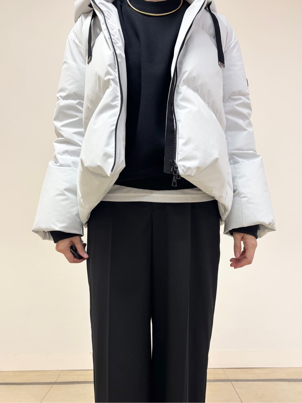 YOKOTAさんの「DRESSTERIOR｜◆【洗える/7色展開】ウォッシャブルコットンカシミヤニット」を使ったコーディネート