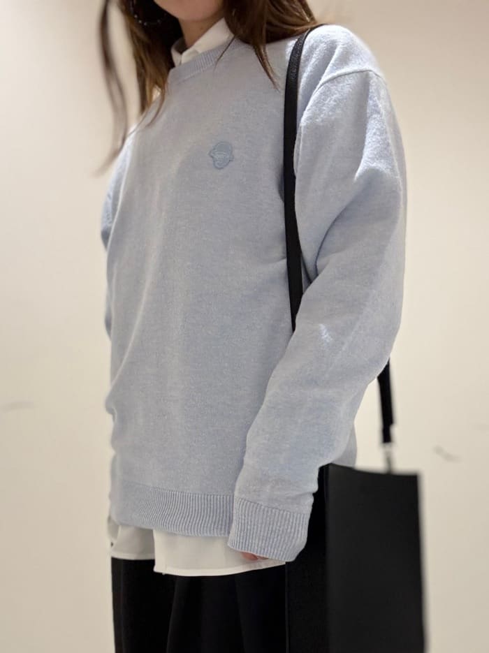 S.A.Oさんの「tk.TAKEO KIKUCHI｜【Air Palette Knit】ワンポイント カラーニット プルオーバー」を使ったコーディネート