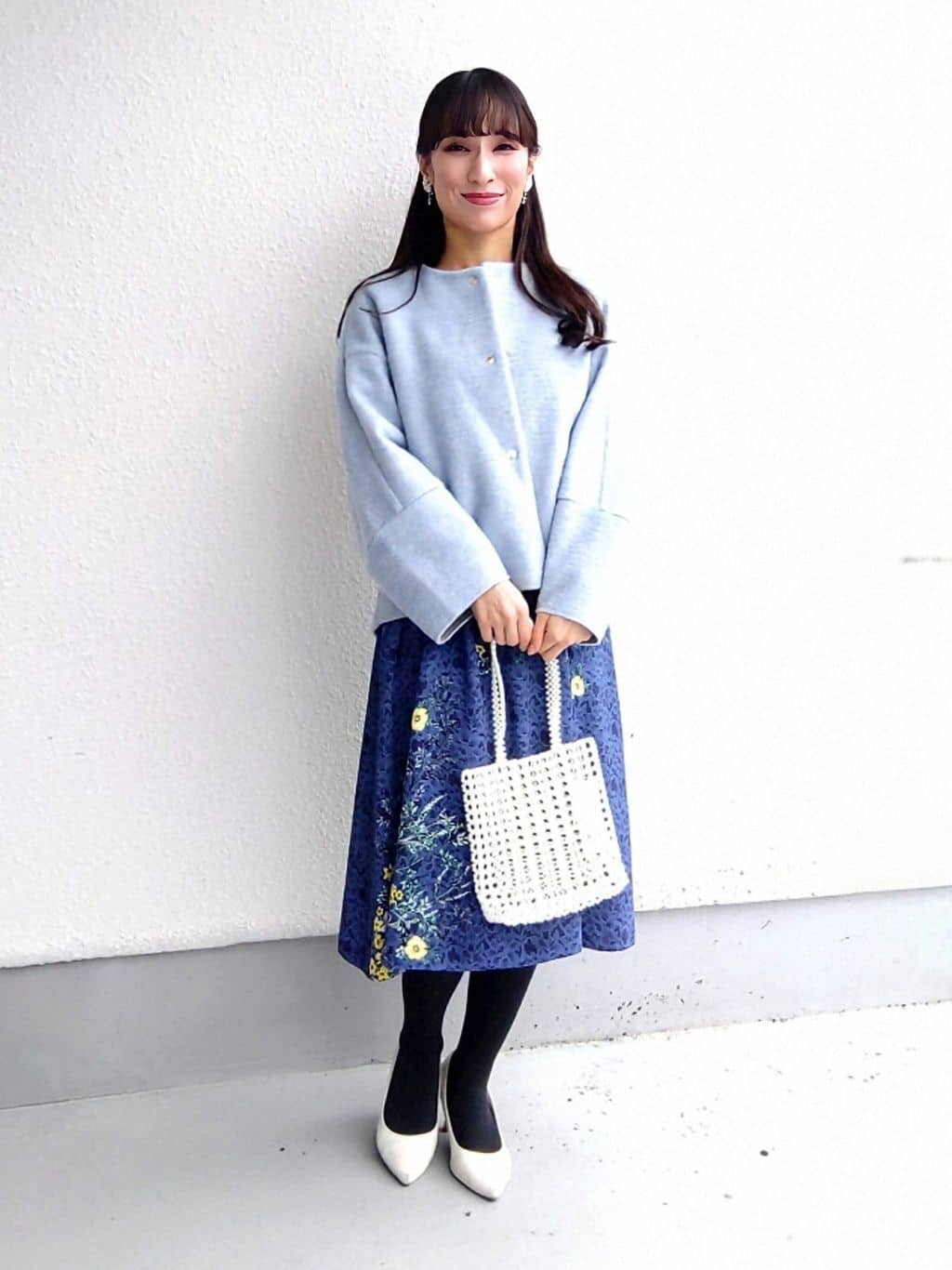keinaさんの「SunaUna｜【ショート丈】ノーカラーライトアウター」を使ったコーディネート