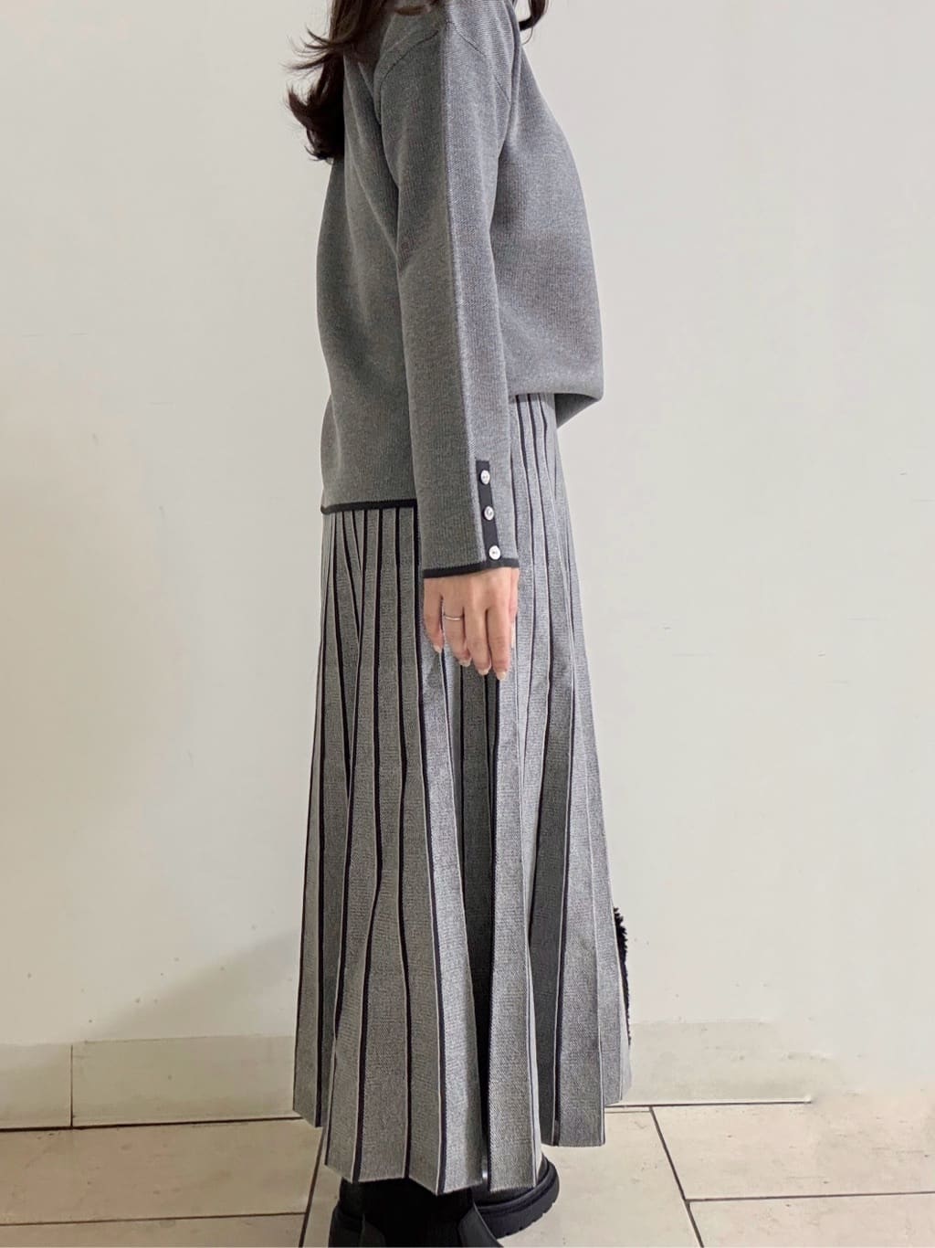 kahoさんの「INDIVI｜レイヤードチェーンネックレス」を使ったコーディネート