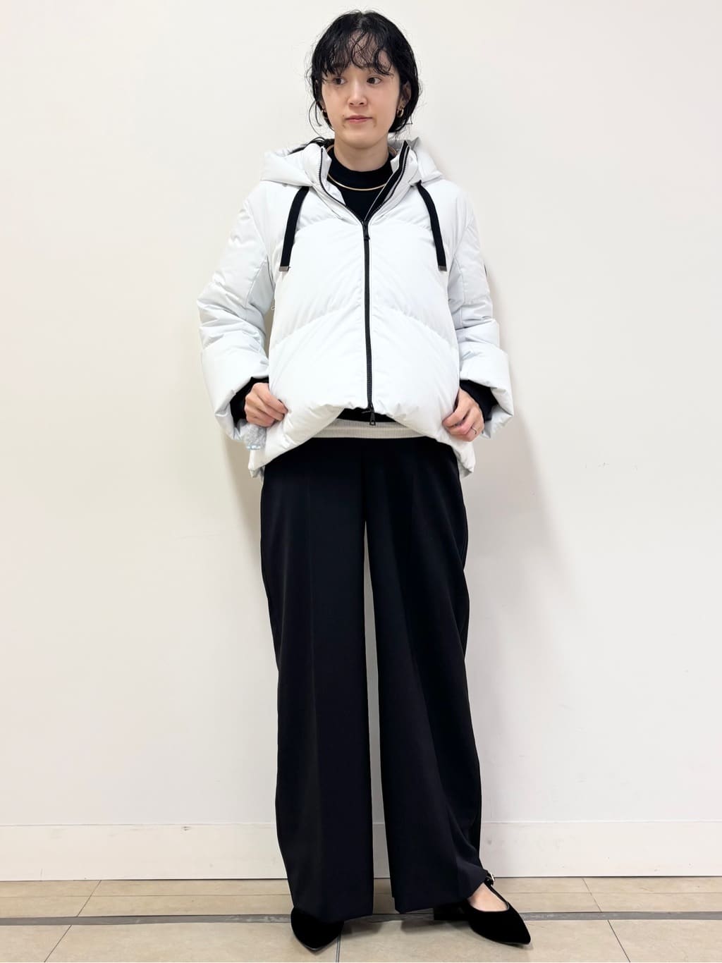 YOKOTAさんの「DRESSTERIOR｜◆【洗える/7色展開】ウォッシャブルコットンカシミヤニット」を使ったコーディネート