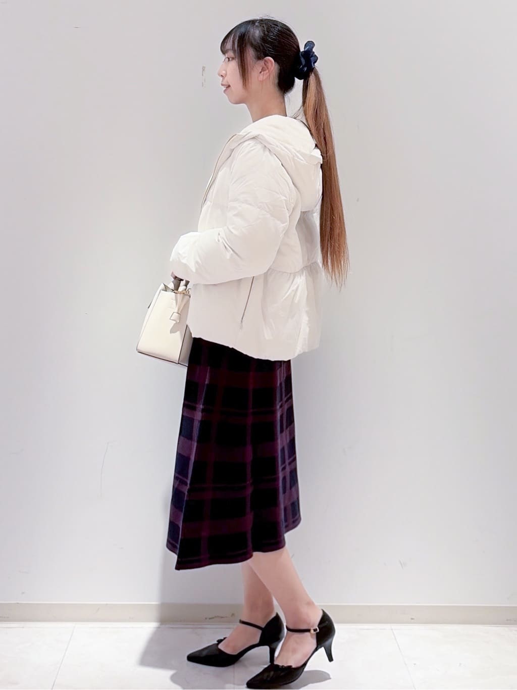 yurinaさんの「index｜リボンモチーフパンプス」を使ったコーディネート