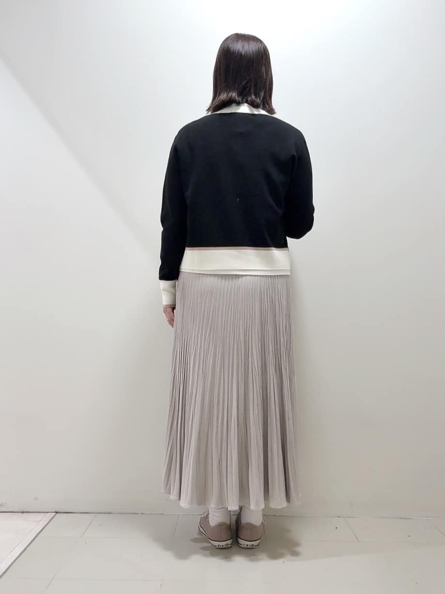 YUIさんの「UNTITLED｜【アンサンブル可/ジャケット風】ウールミラノリブカーディガン」を使ったコーディネート