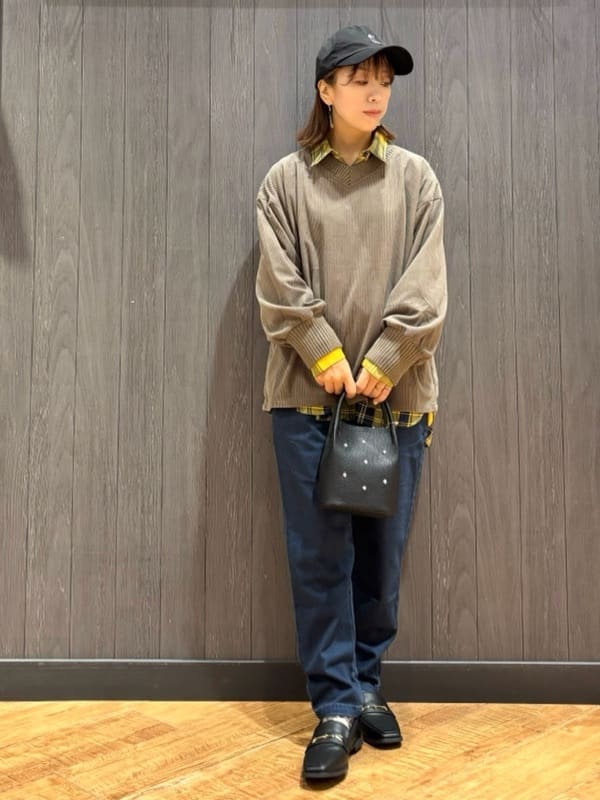 meiさんの「SHOO･LA･RUE｜【洗濯機可/S-LL】程よい抜け感 大人のチェックシャツ」を使ったコーディネート