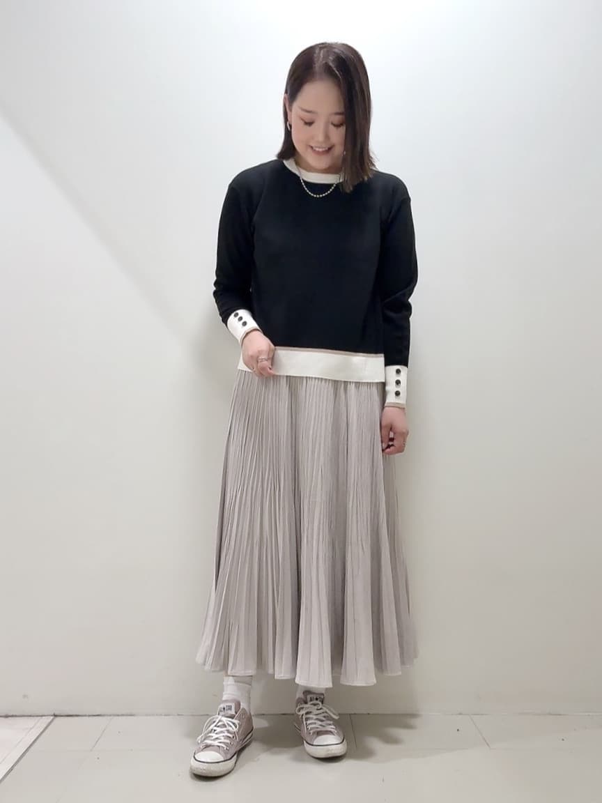 YUIさんの「UNTITLED｜【アンサンブル可/ジャケット風】ウールミラノリブカーディガン」を使ったコーディネート