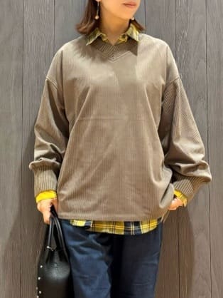 meiさんの「SHOO･LA･RUE｜【洗濯機可/S-LL】程よい抜け感 大人のチェックシャツ」を使ったコーディネート