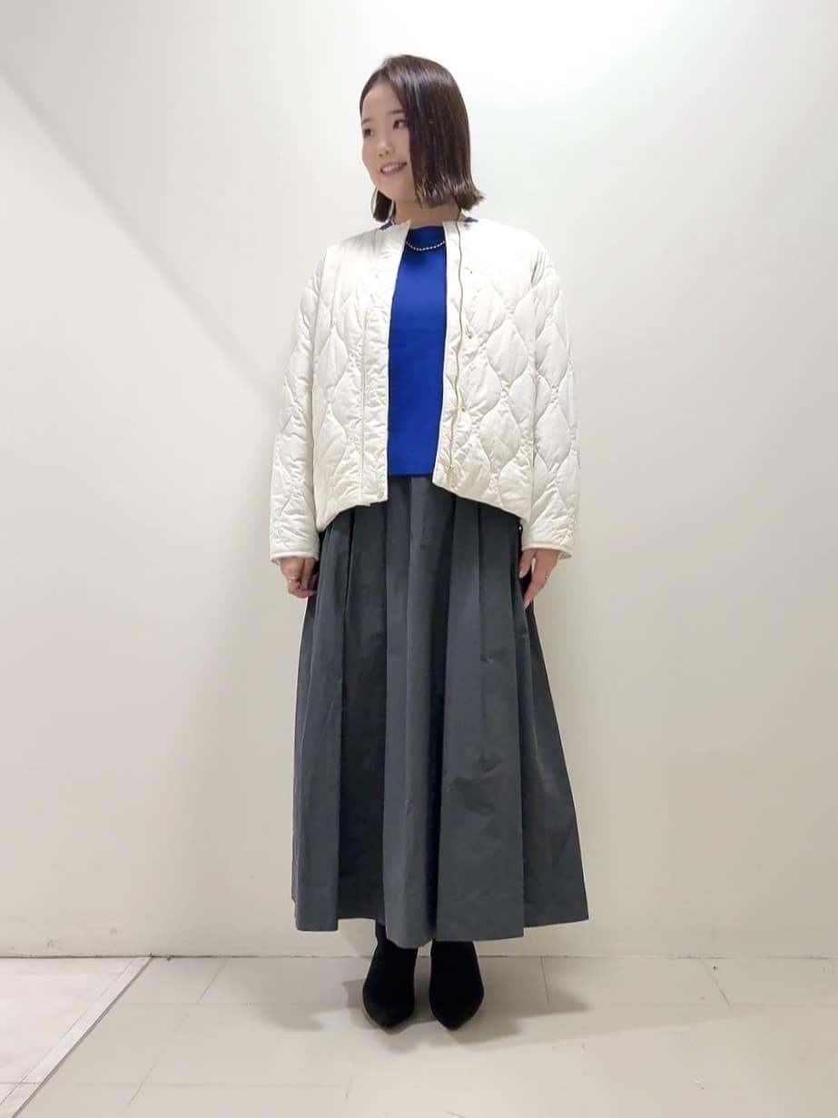 YUIさんの「UNTITLED｜【アンサンブル可/洗える】ウールミラノリブニット」を使ったコーディネート