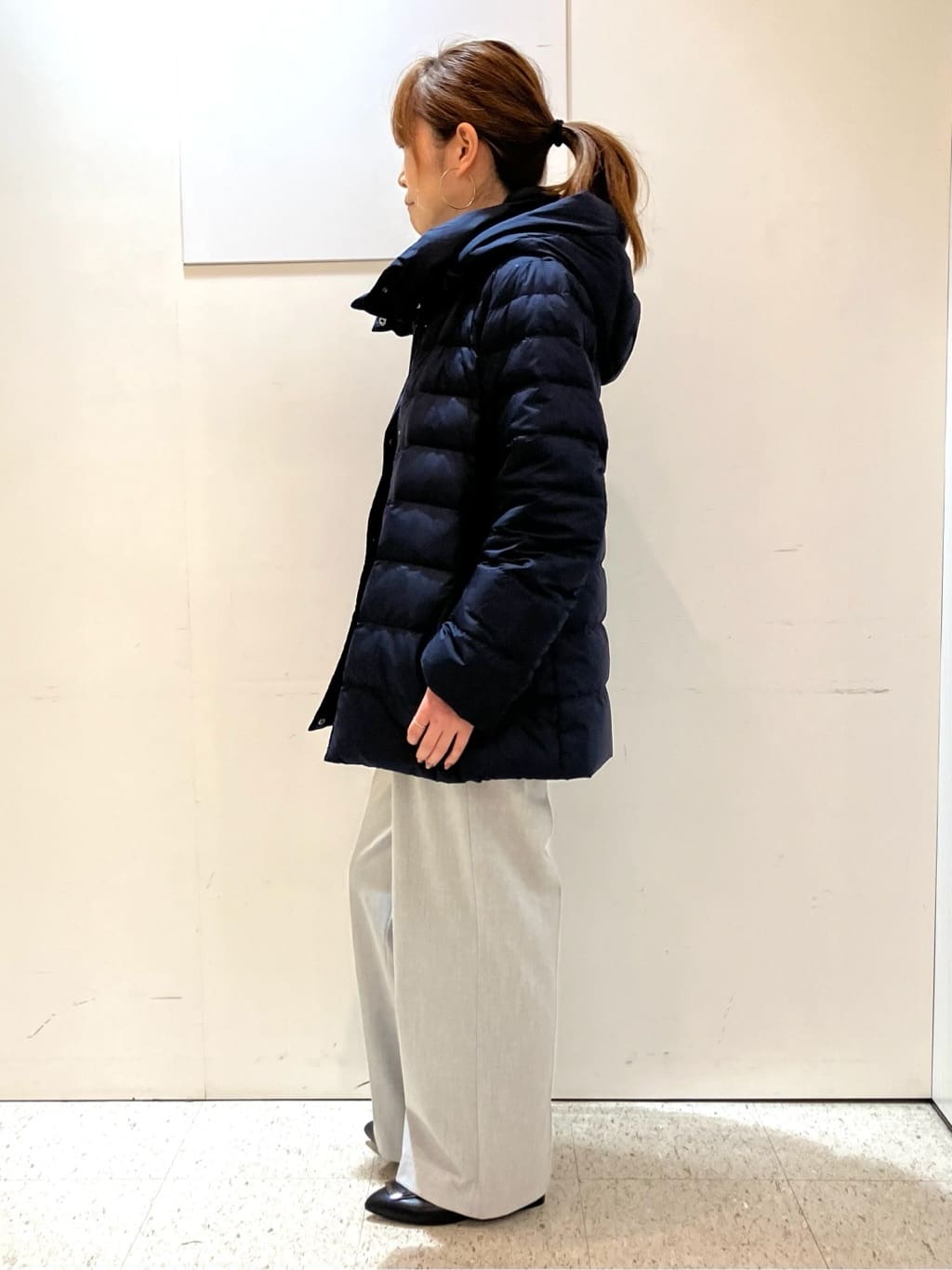 kozuさんの「Reflect｜【SS-4Lサイズ】フーデッドミドルダウンコート」を使ったコーディネート
