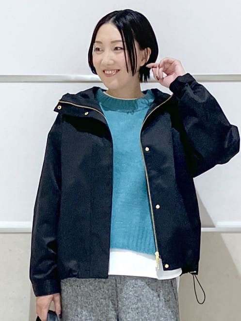 eriko さんの「Dessin｜【洗える】クルーネックワイドニット」を使ったコーディネート