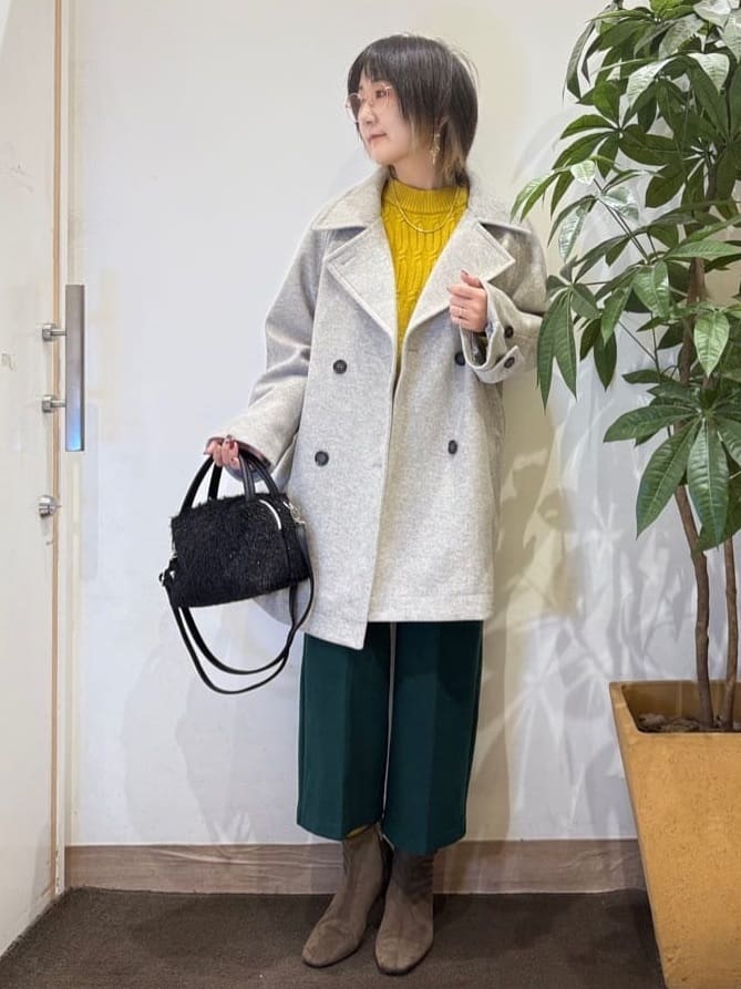 misakiさんの「SHOO･LA･RUE｜【洗濯機可/S-LL】きちんと見えする あったか裏起毛ガウチョパンツ」を使ったコーディネート