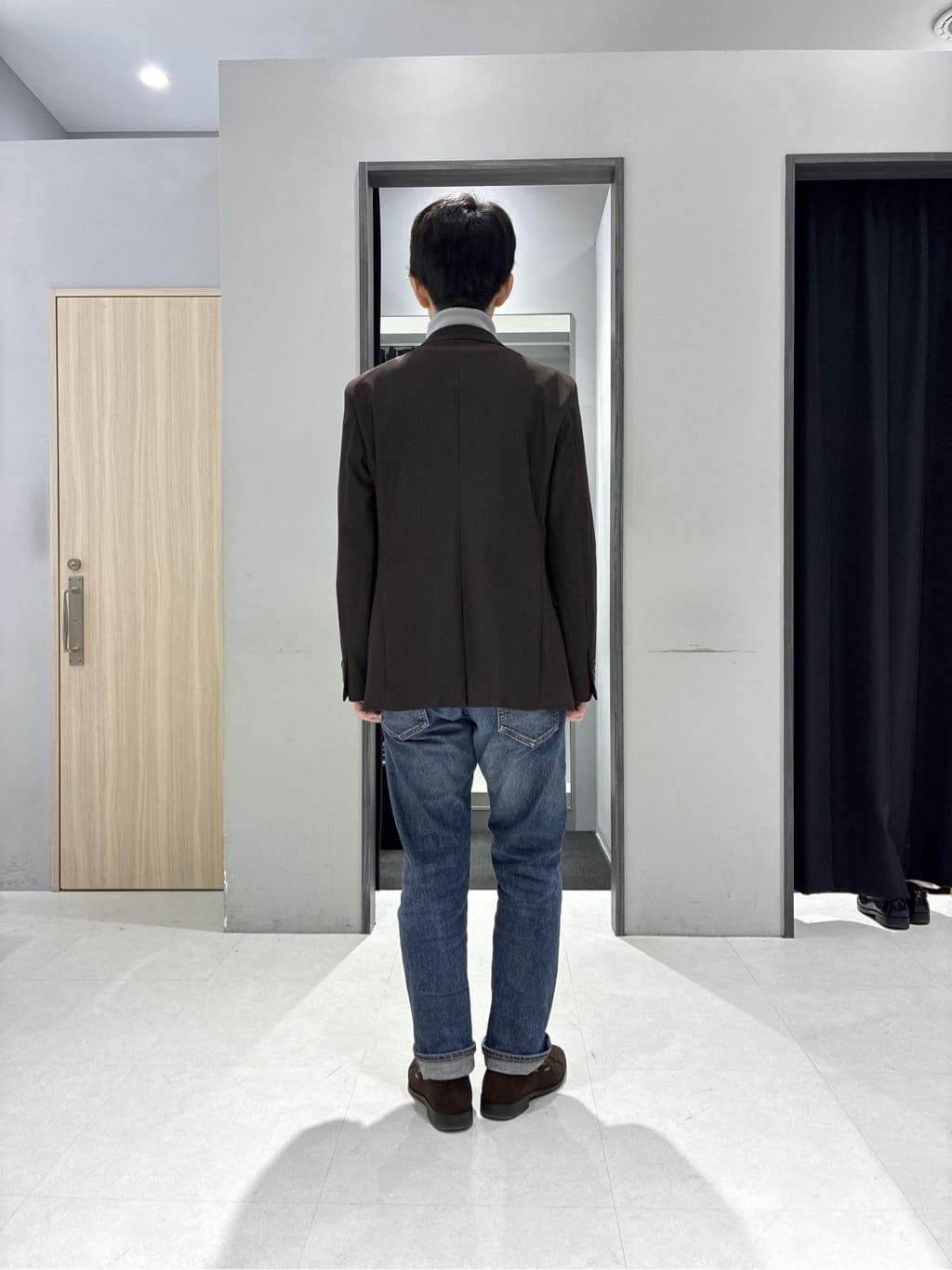 わいずみさんの「TAKEO KIKUCHI｜【3WAY】ドビー ダウンライナー付ブルゾン」を使ったコーディネート