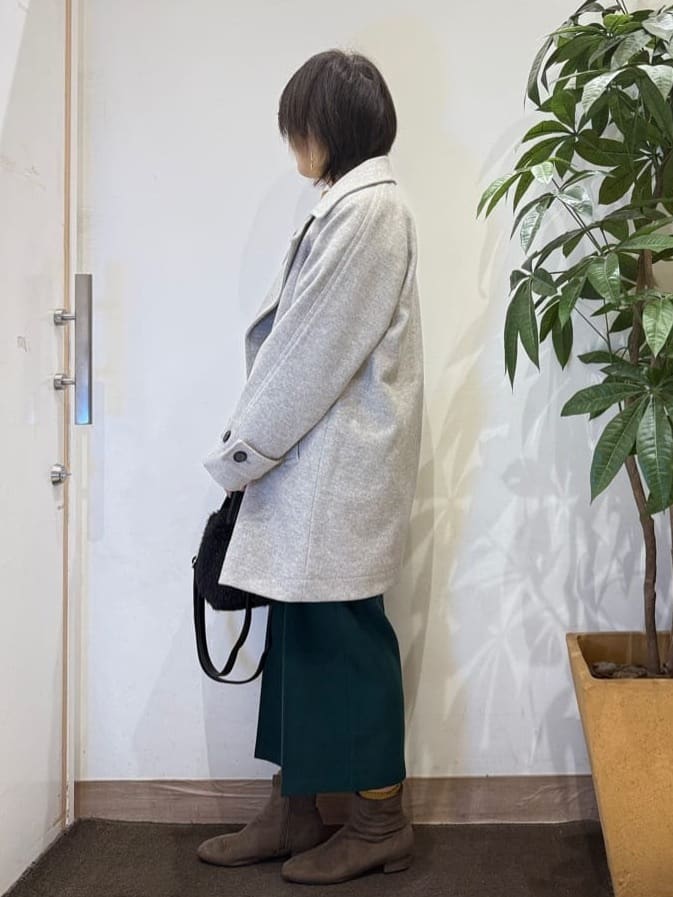 misakiさんの「SHOO･LA･RUE｜【洗濯機可/S-LL】きちんと見えする あったか裏起毛ガウチョパンツ」を使ったコーディネート