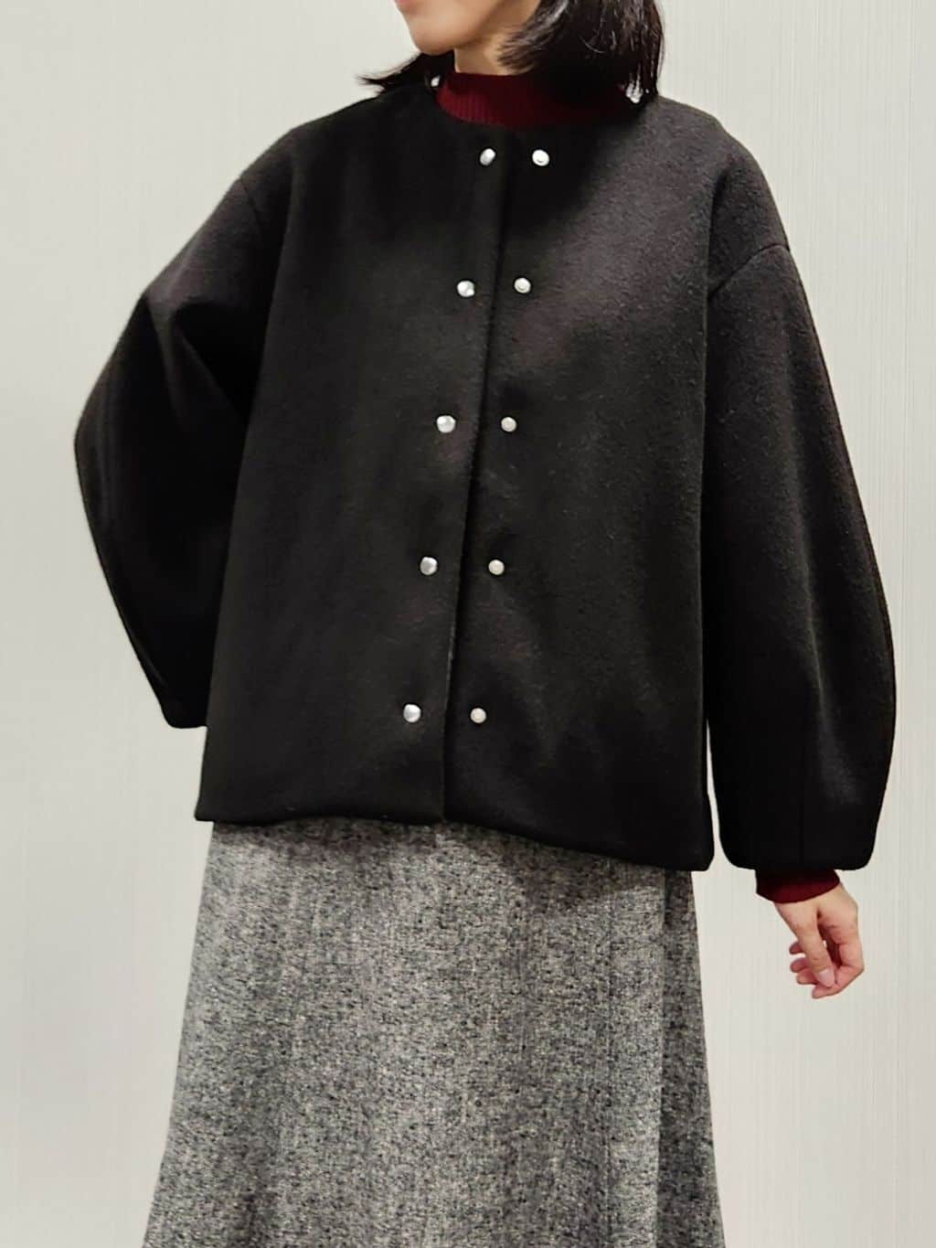 naraさんの「Dessin｜【洗える】リブタートルネックニット」を使ったコーディネート