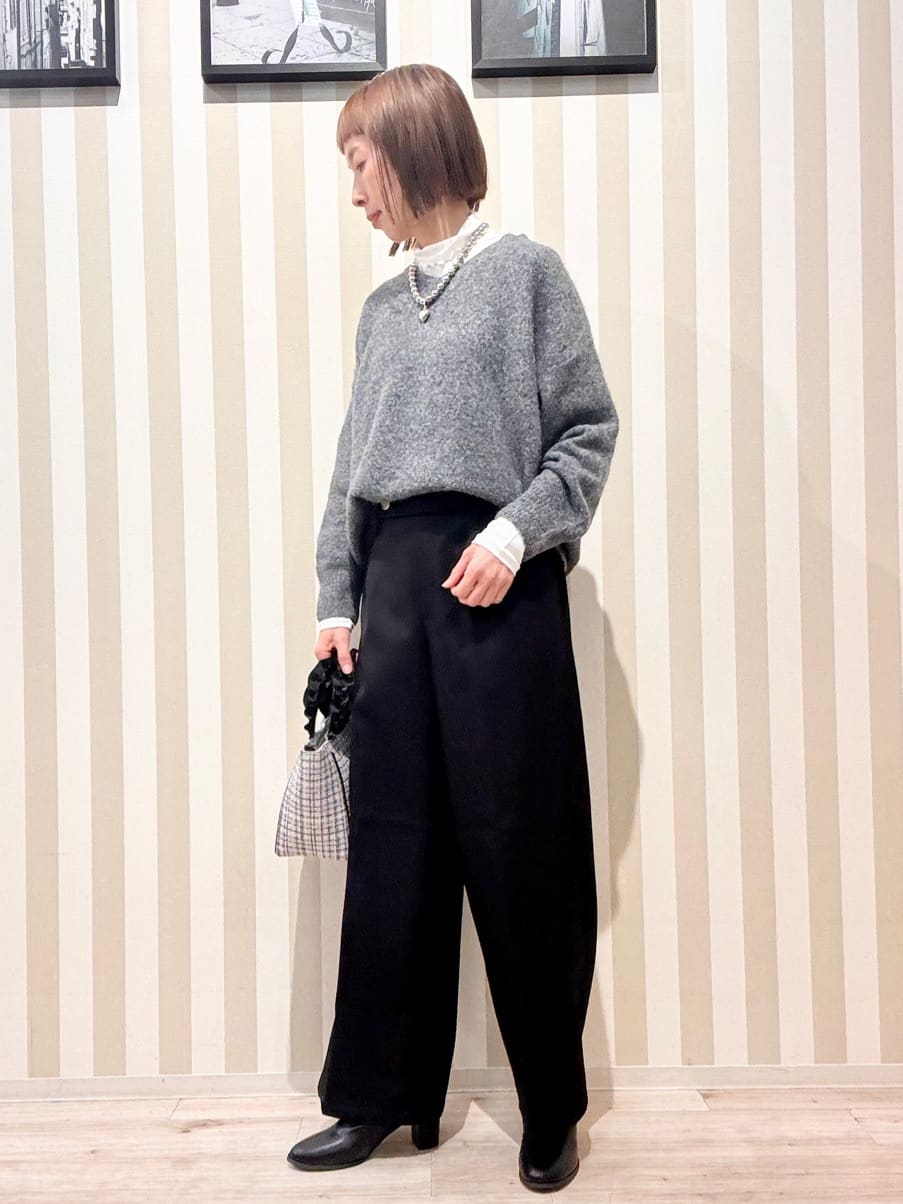 まつこさんの「SHOO･LA･RUE｜ストレッチブーツ」を使ったコーディネート