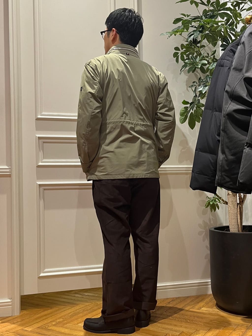 Tokuさんの「DRESSTERIOR｜ハイグレード オフタートルカットソー」を使ったコーディネート