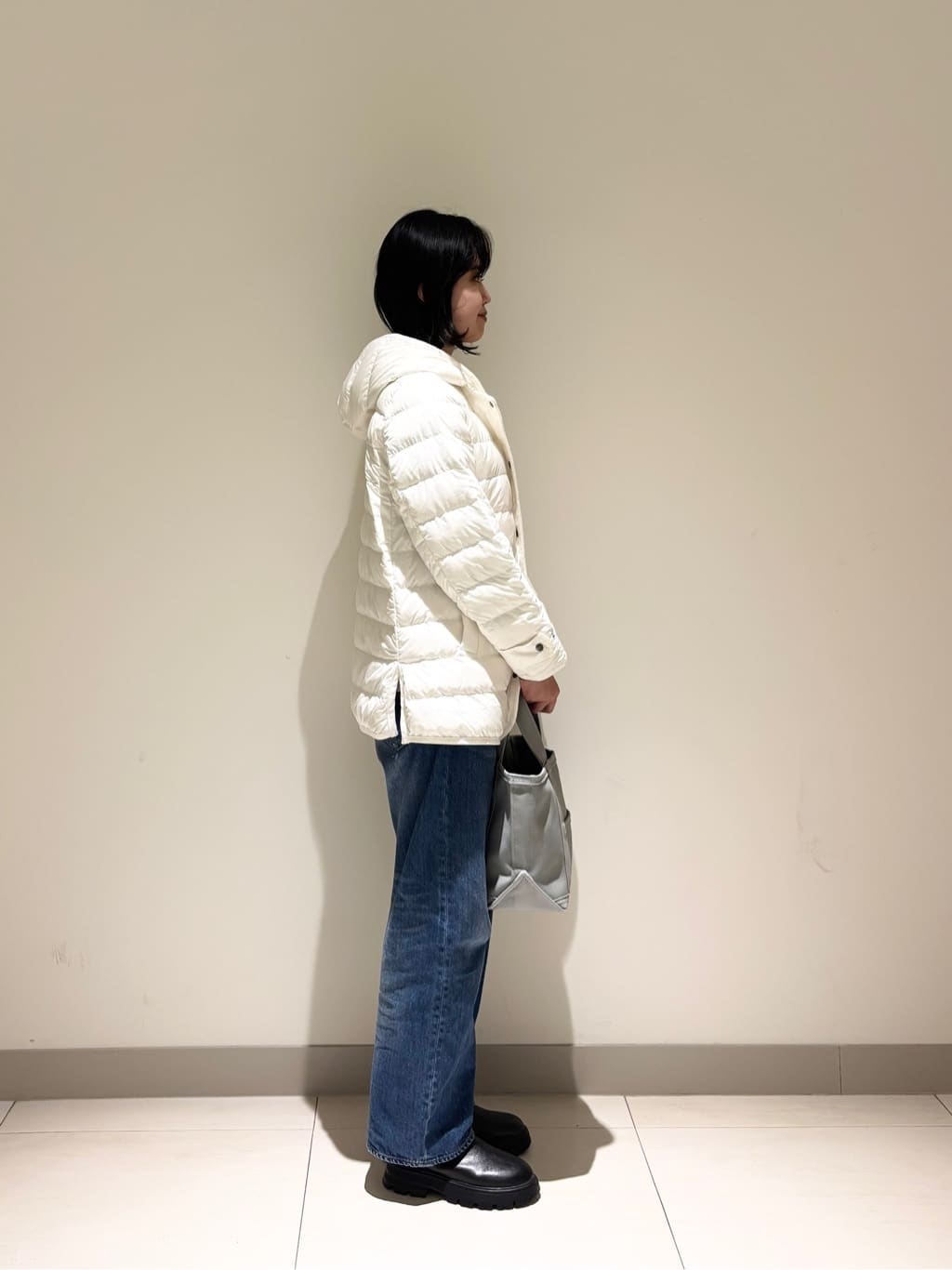 mayuさんの「Dessin｜【撥水・2WAY】ミュラーダウンコートミドル丈」を使ったコーディネート