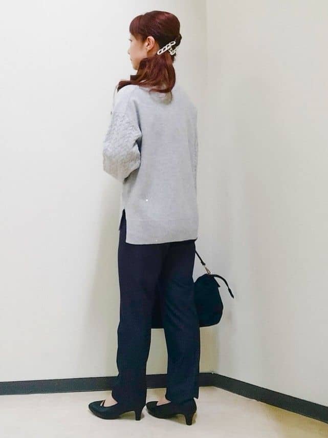 花さんの「Reflect｜【SS-4Lサイズ】フーデッドミドルダウンコート」を使ったコーディネート