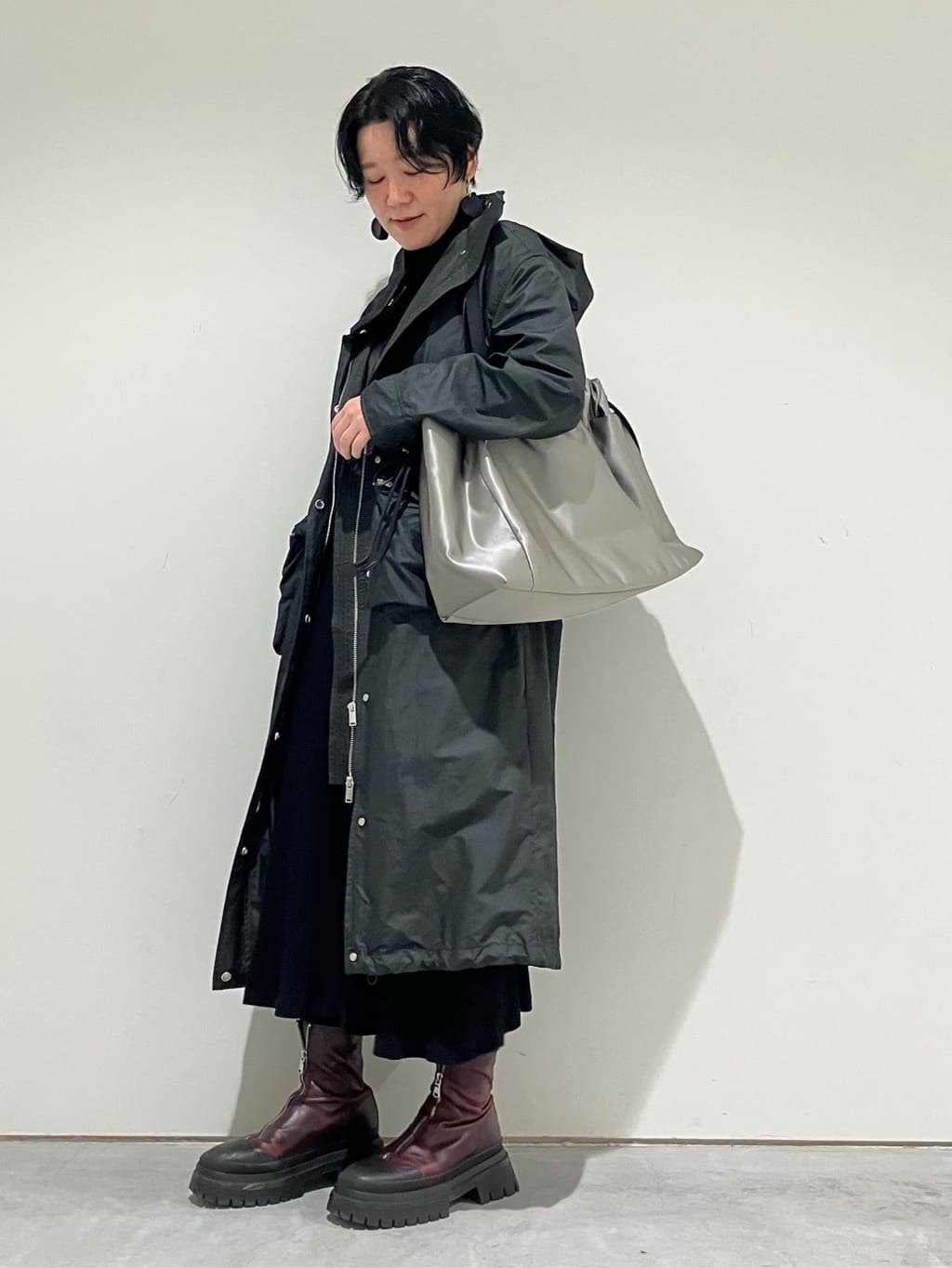 Cさんの「HIROKO HAYASHI｜LUINI SATINE（ルイーニ サティーネ）トートバッグ」を使ったコーディネート