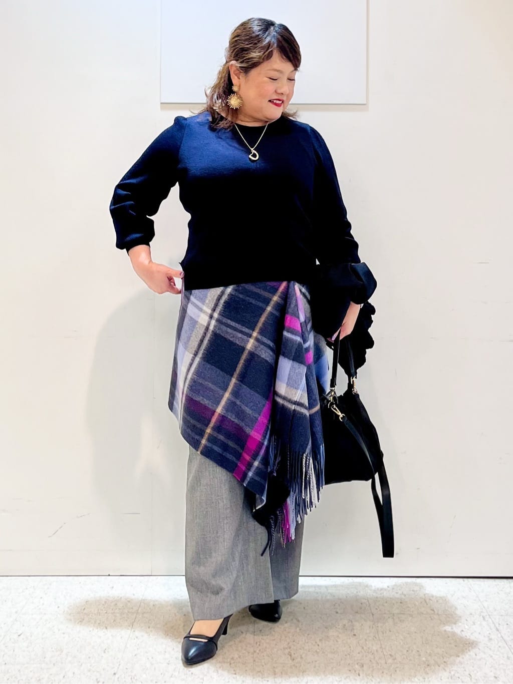 kimmyさんの「Reflect｜【ライトアウター／ゆったり羽織れる／気軽な羽織りに◎】ライトブルゾン」を使ったコーディネート