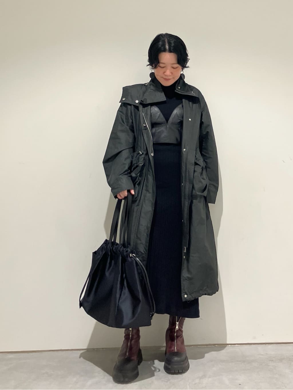 Cさんの「HIROKO HAYASHI｜LUINI SATINE（ルイーニ サティーネ）トートバッグ」を使ったコーディネート