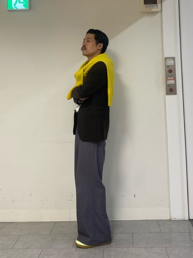 石井友也さんの「TAKEO KIKUCHI｜【Sサイズ～】ラッセルメッシュ ジャケット」を使ったコーディネート