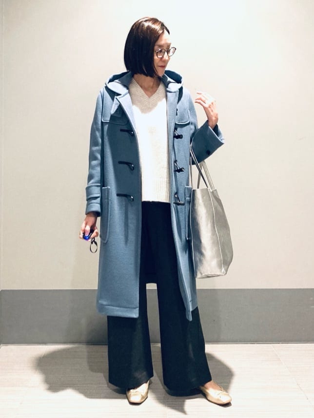 Furuさんの「DRESSTERIOR｜アルパカブレンドVネックニット」を使ったコーディネート