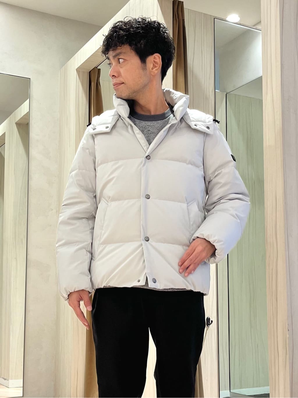 URAさんの「TAKEO KIKUCHI｜セーターフリース プルオーバー」を使ったコーディネート