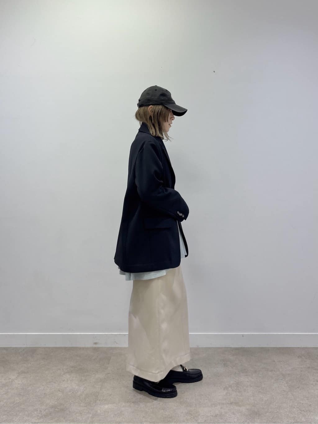 kotakiさんの「INDIVI｜ダブルクロスオーバージャケット」を使ったコーディネート