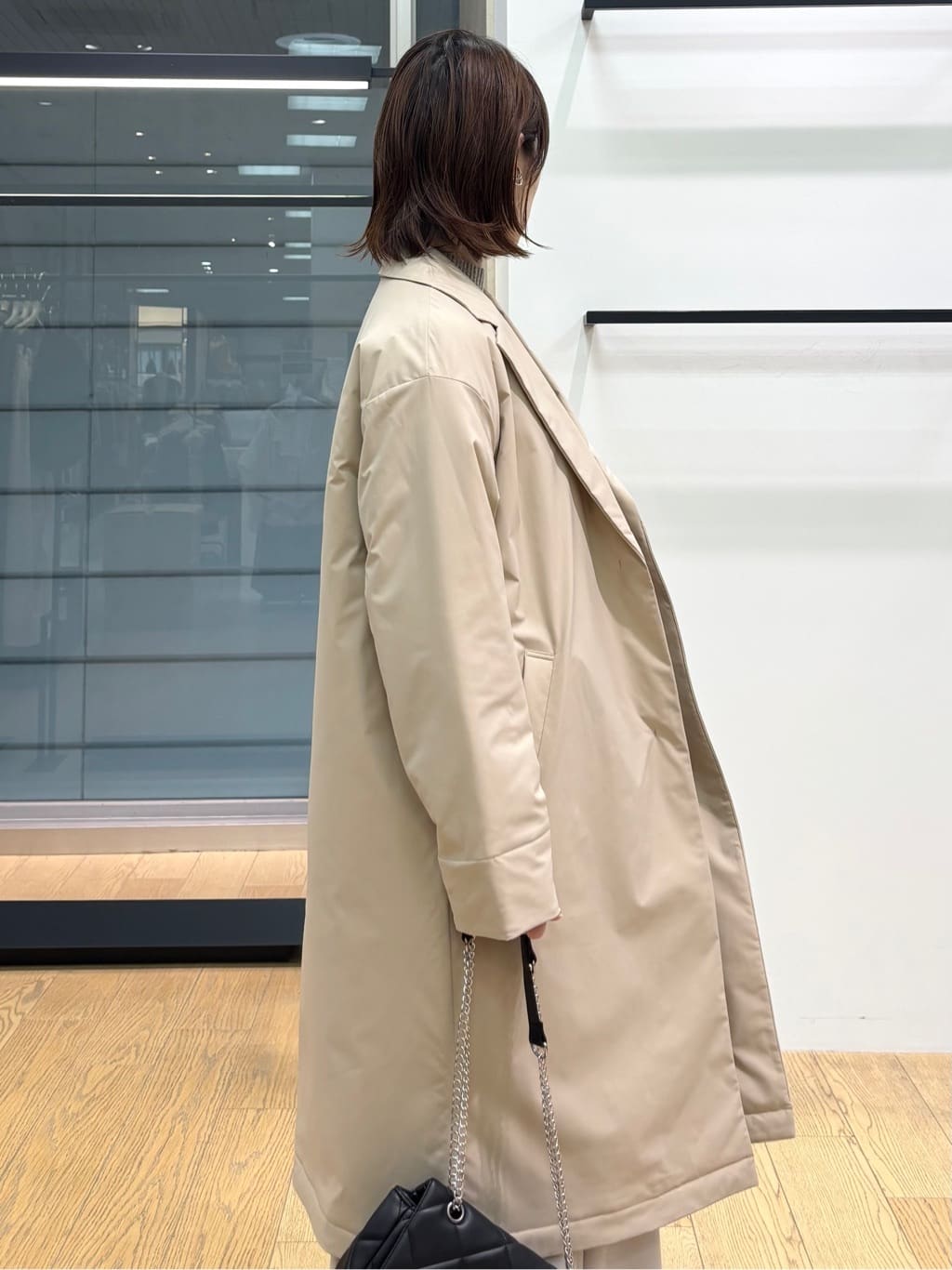 asamiさんの「INDIVI｜【冬ニット人気NO．1！／カシミヤ混】ミドルゲージハイネックニット」を使ったコーディネート
