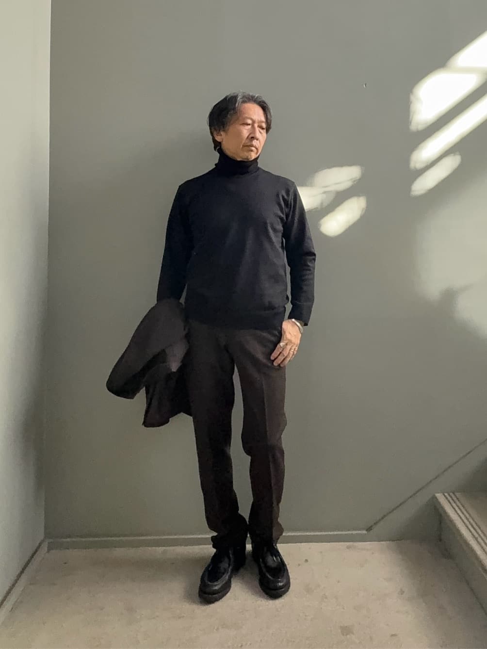 デザイナーTAKEman さんの「TAKEO KIKUCHI｜【Sサイズ～】ラッセルメッシュ ジャケット」を使ったコーディネート