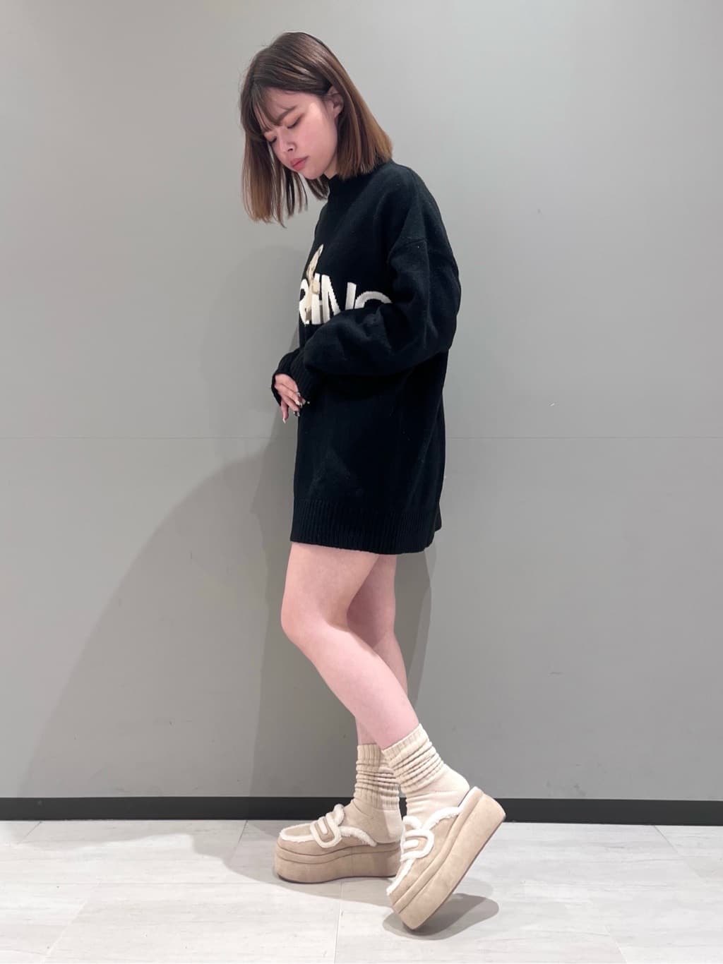 RISAさんの「ESPERANZA｜ふわもこボアサボ」を使ったコーディネート