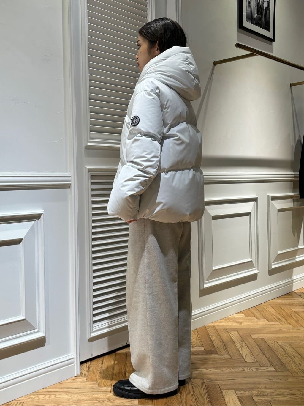 Mgmさんの「DRESSTERIOR｜ウォッシャブルツイードイージーパンツ」を使ったコーディネート