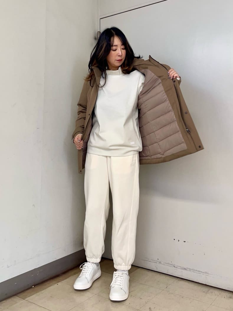 iwさんの「TAKEO KIKUCHI｜【None Of Stress】ストレッチ ダウンブルゾン」を使ったコーディネート