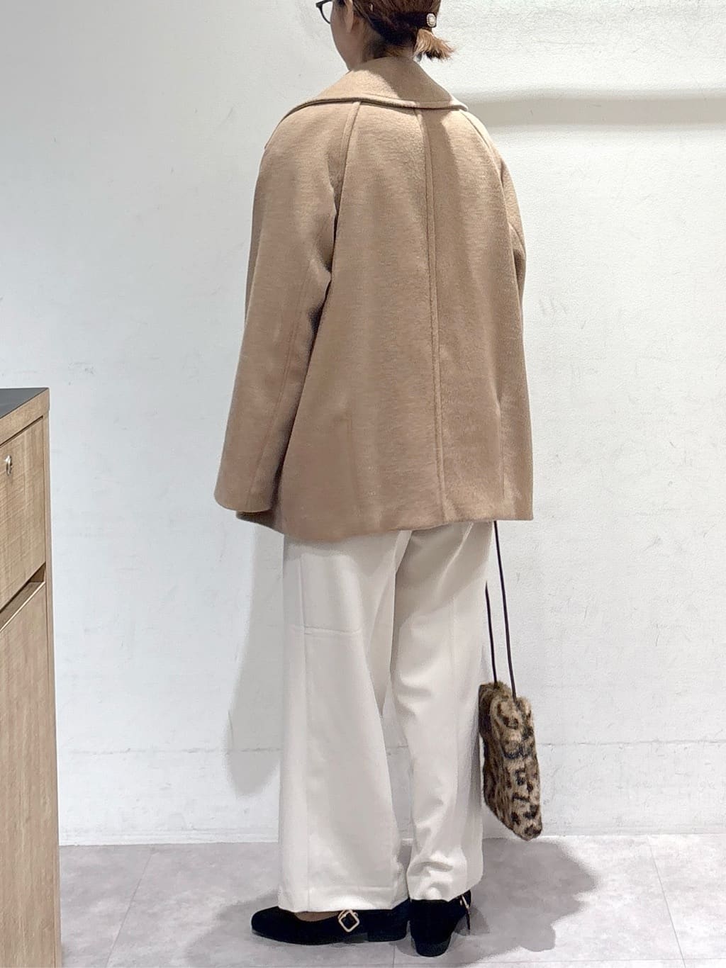 たけねぇさんの「OPAQUE.CLIP｜カシミヤブレンドウールミドルピーコート」を使ったコーディネート