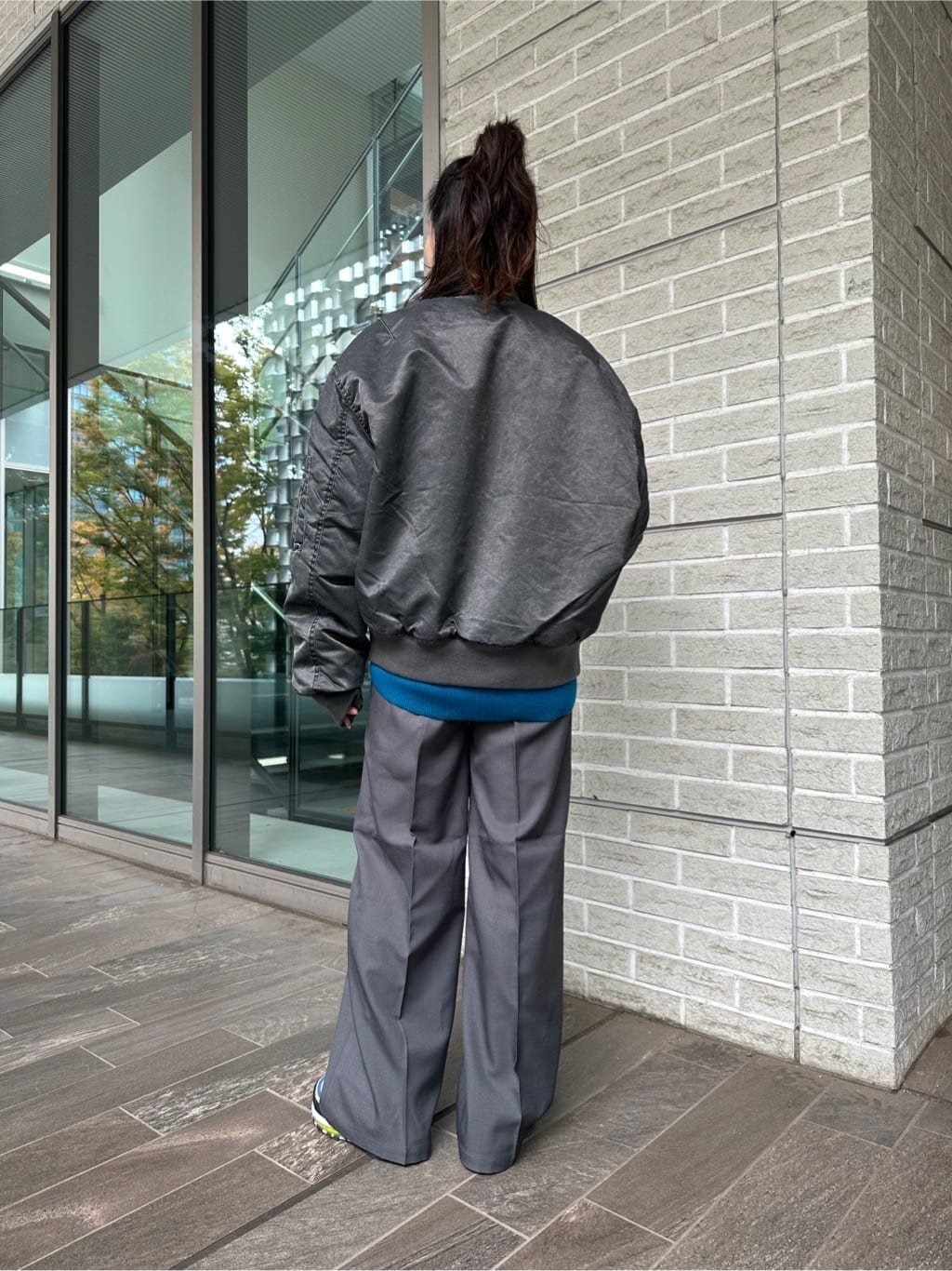 つぐみさんの「TAKEO KIKUCHI｜【Air Palette Knit】ワンポイント カラーニット プルオーバー」を使ったコーディネート