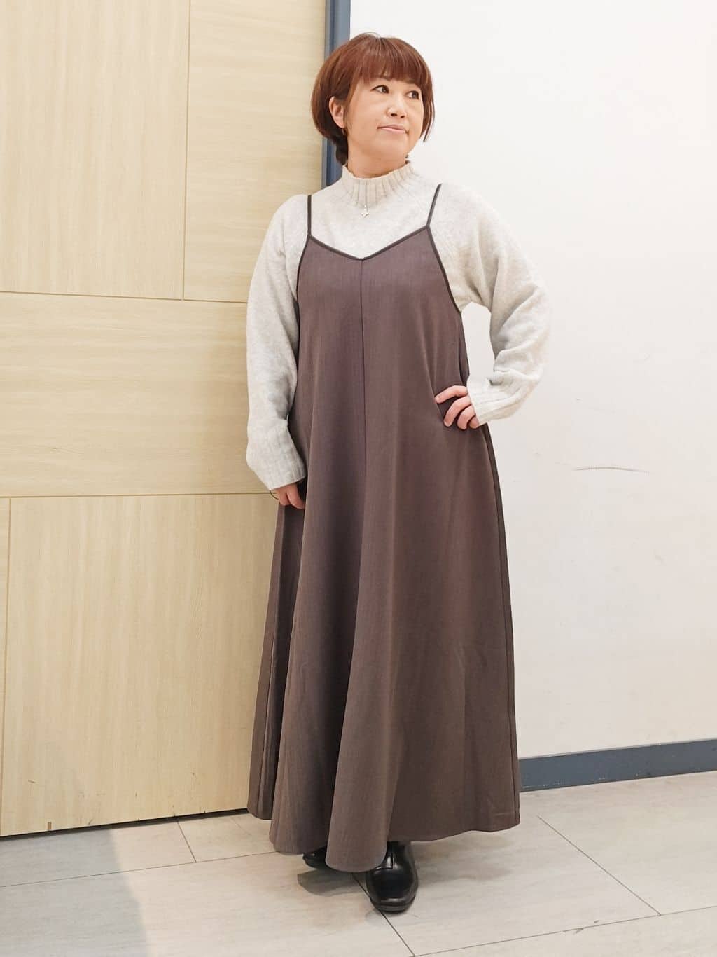 むぅポンさんの「grove｜【名品アウター/3WAY・はっ水】ボアライナー付マウンテンパーカ」を使ったコーディネート