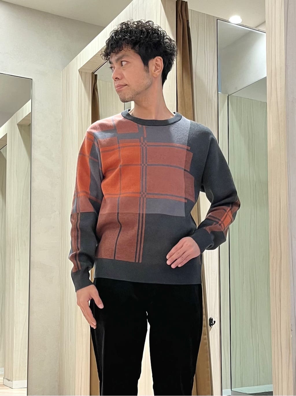 URAさんの「TAKEO KIKUCHI｜【None Of Stress】ストレッチ ダウンブルゾン」を使ったコーディネート